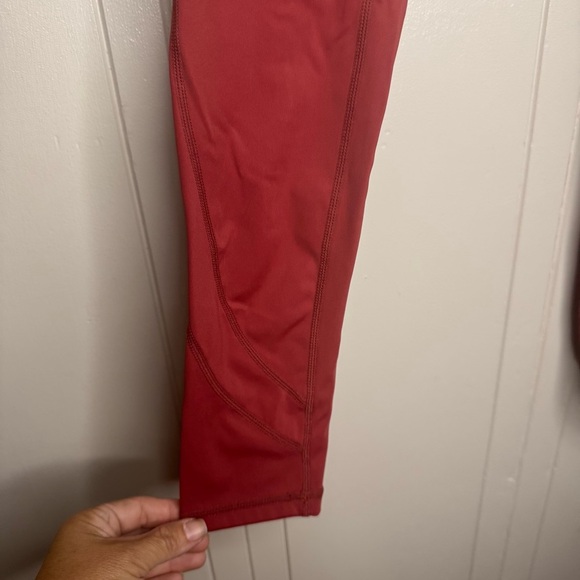 Alphalete Pulse Surge Leggings- Tartan Red - Picture 3 of 15